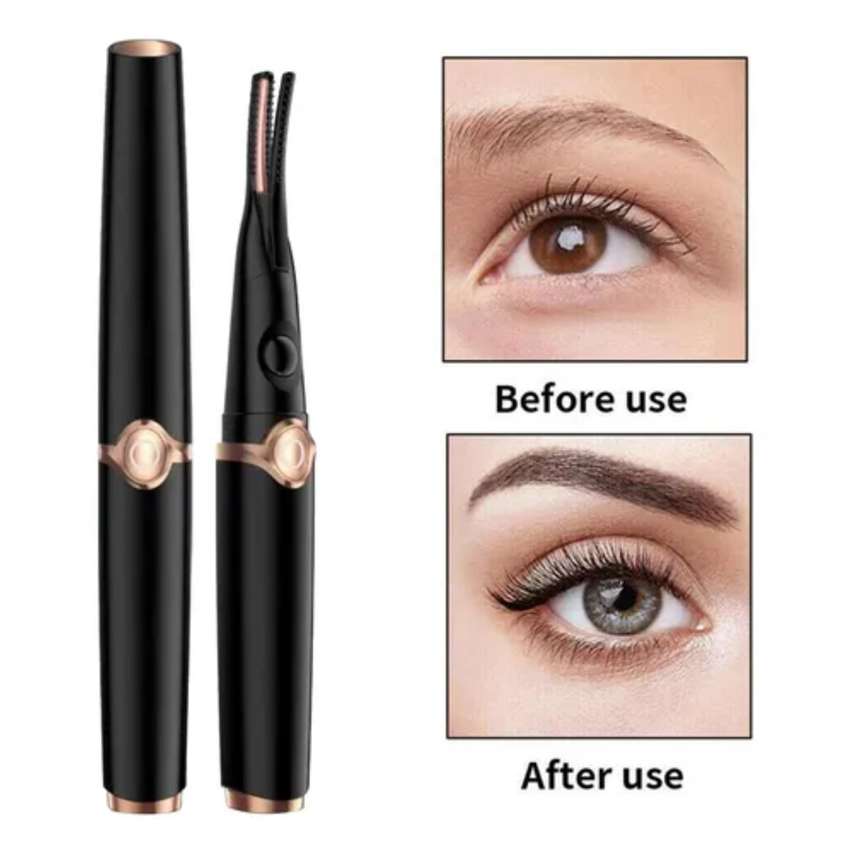 Miniatura 3 de Rizador De Pestañas Térmico 2 En 1